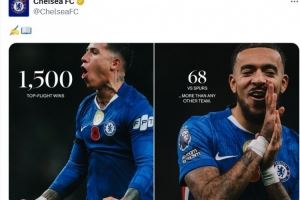 切尔西达成1500场顶级联赛胜利里程碑，其中对热刺68胜为最多图片