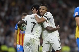 塞尔电台:预计姆巴佩和维尼修斯将首发出战利物浦